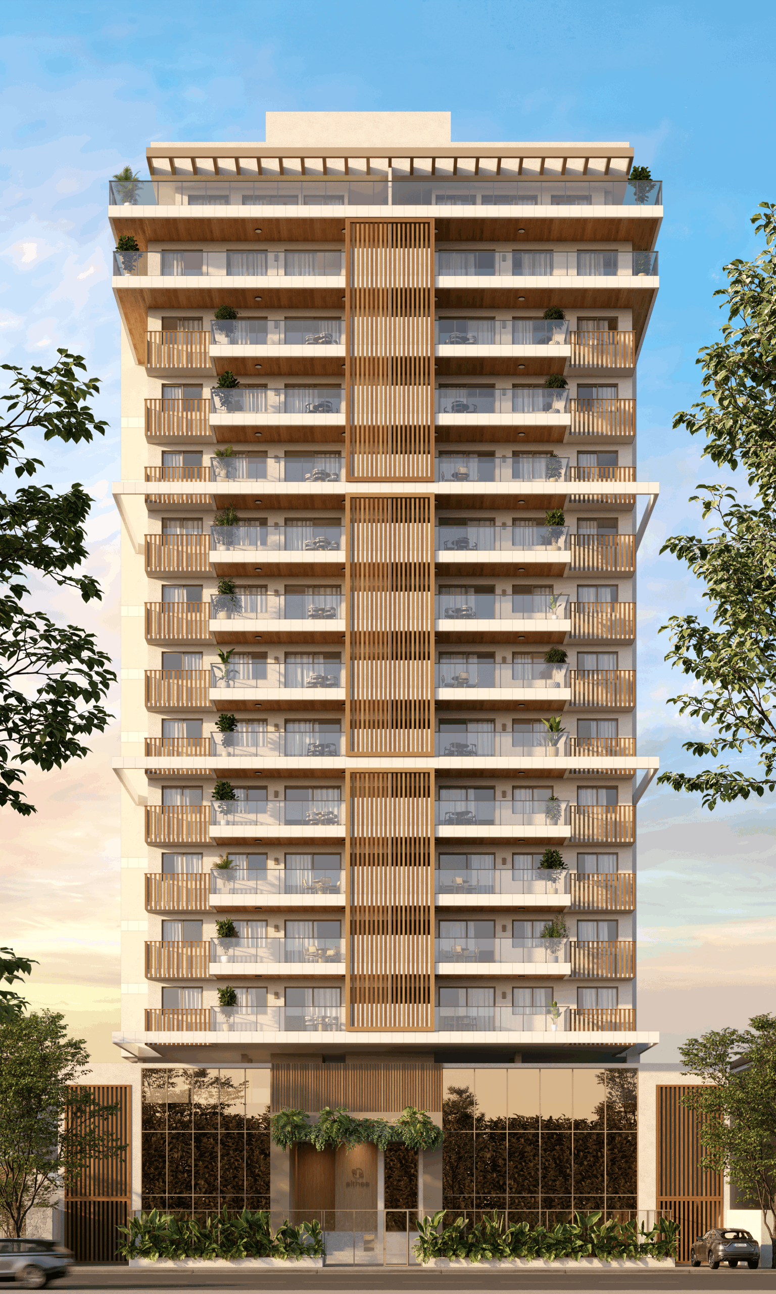 Fachada do ALTHEA em Jardim Icaraí, Niterói