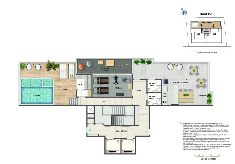 Planta Humanizada - Althea - Rooftop